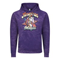 Cloud Purple American magic Vintage Hoodie - NancyCooperArtShop
