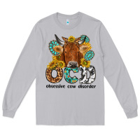 Moon Dust obsessive cow disorder Long Sleeve Tee - NancyCooperArtShop