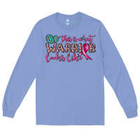 Colony Blue this is what warrior looks like Long Sleeve Tee - JahusDesignShop