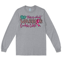Heather Grey this is what warrior looks like Long Sleeve Tee - JahusDesignShop