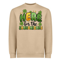 Mushroom here for the shenanigans Heavyweight Sweatshirt - MaliasSmallBusiness