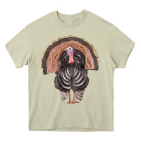 Mossy turkey Heavy Core Tee - FaDigitalArtStudio