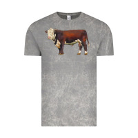 Cloud Rock hereford bull Vintage Tee - LillyAllenDesigns