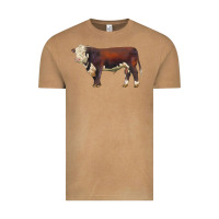 Vintage Camel hereford bull Vintage Tee - LillyAllenDesigns