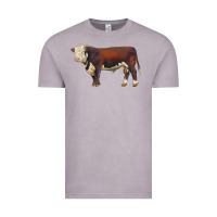 Vintage Zinc hereford bull Vintage Tee - LillyAllenDesigns