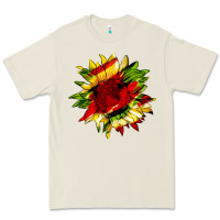 Bone juneteenth sunflower Premium Tee - HRA Design Shop
