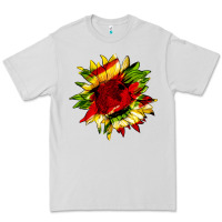 Dove Grey juneteenth sunflower Premium Tee - HRA Design Shop