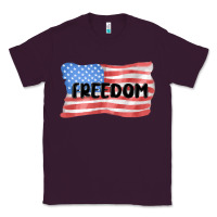 Plum freedom usa Classic Tee - MaliasSmallBusiness