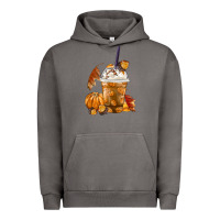 Pigment Tornado Pumpkin Spice Coffee Urban Hoodie - FaDigitalArtStudio