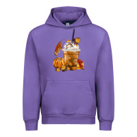 Tulip Pumpkin Spice Coffee Urban Hoodie - FaDigitalArtStudio