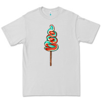 Dove Grey bluered lollipop Premium Tee - AdoDesignShop