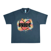 Midnight Navy pride Urban Heavy Tee - MaliasSmallBusiness