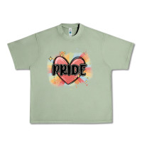 Oil Green pride Urban Heavy Tee - MaliasSmallBusiness