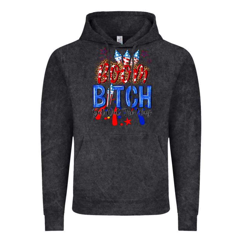 Boom Bitch Get Out The Way Vintage Hoodie by NancyCooperArtShop | Teevron
