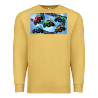 Antique Gold Children trucks Premium Sweatshirt - TumblerDesignByShophia