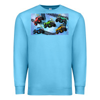 Ocean Blue Children trucks Premium Sweatshirt - TumblerDesignByShophia