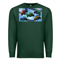 Sports Green Children trucks Premium Sweatshirt - TumblerDesignByShophia