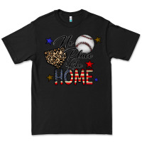 Black no place like home Premium Tee - CowhideDigitalArt