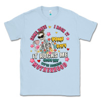 Dusty Blue funny motherhood Classic Tee - JahusDesignShop