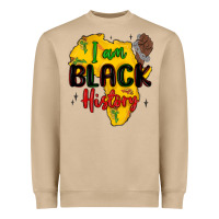 Mushroom i am black history Heavyweight Sweatshirt - MaliasSmallBusiness