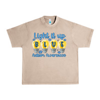 French Oak light it up Urban Heavy Tee - MaliasSmallBusiness