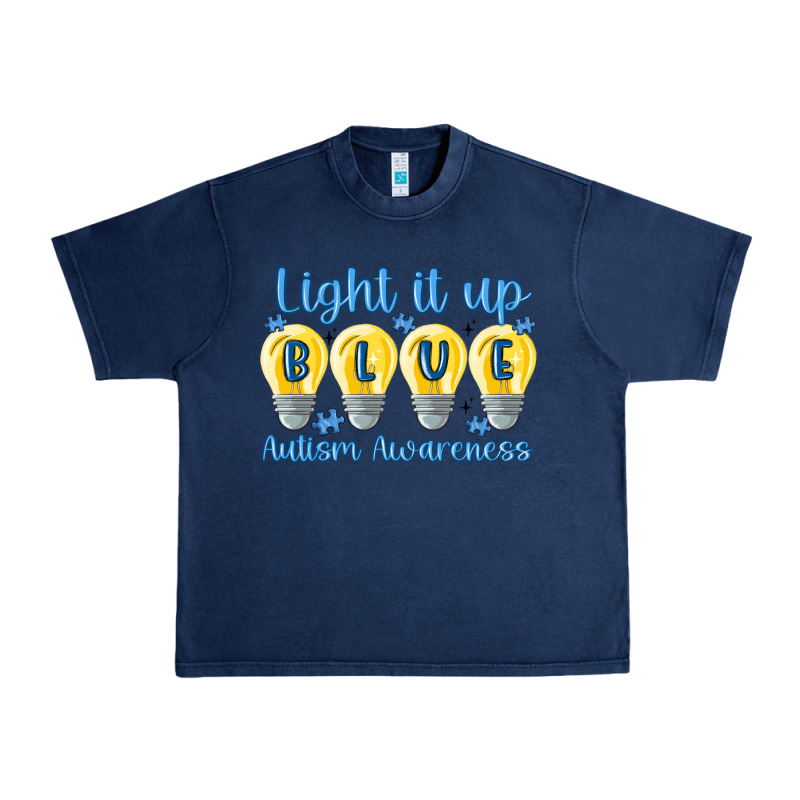 Light It Up Urban Heavy Tee by MaliasSmallBusiness | Teevron