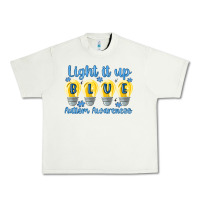 Pistachio light it up Urban Heavy Tee - MaliasSmallBusiness