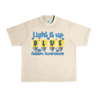 Sandshell light it up Urban Heavy Tee - MaliasSmallBusiness