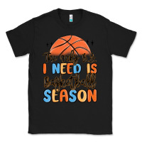 Black the only b.s. i need is basketball season Classic Tee - MaliasSmallBusiness