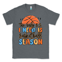 Charcoal Heather the only b.s. i need is basketball season Classic Tee - MaliasSmallBusiness