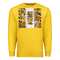 Lemon western mother's day mini with cowhide and sunflowers tumbler tbs Premium Sweatshirt - TumblerDesignByShophia