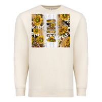 Sandshell western mother's day mini with cowhide and sunflowers tumbler tbs Premium Sweatshirt - TumblerDesignByShophia