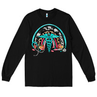 Black nurse rainbow Long Sleeve Tee - NancyCooperArtShop