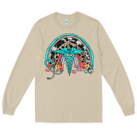 Mushroom nurse rainbow Long Sleeve Tee - NancyCooperArtShop