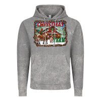 Cloud Rock Christmas On The Farm Vintage Hoodie - RanaPortraitStore