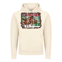 Vintage Artic Christmas On The Farm Vintage Hoodie - RanaPortraitStore