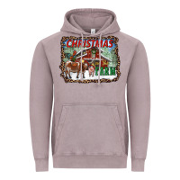 Vintage Zinc Christmas On The Farm Vintage Hoodie - RanaPortraitStore