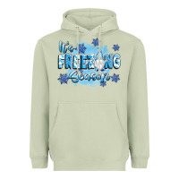 Matcha it's freezing season Heavyweight Hoodie - texasbilliewilder