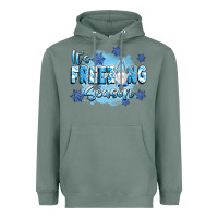 Sage it's freezing season Heavyweight Hoodie - texasbilliewilder
