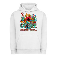 Pigment Lunar Rock Coffee And American Football Coffee Cups Urban Hoodie - FaDigitalArtStudio