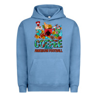 Coffee And American Football Coffee Cups Urban Hoodie | Teevron