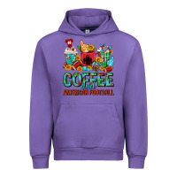 Tulip Coffee And American Football Coffee Cups Urban Hoodie - FaDigitalArtStudio