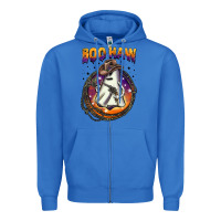 True Royal boo haw Zipper Hoodie - BarkalooDesign