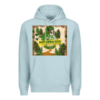 Blue Mist motherhood is a walk in the park Premium Hoodie - TumblerDesignByShophia