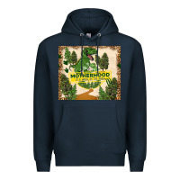 Navy motherhood is a walk in the park Premium Hoodie - TumblerDesignByShophia