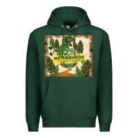 Sports Green motherhood is a walk in the park Premium Hoodie - TumblerDesignByShophia