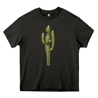 Asphalt cactus Heavy Core Tee - BarkalooDesign