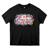 Black most loved granny Heavy Core Tee - RacoonDesign