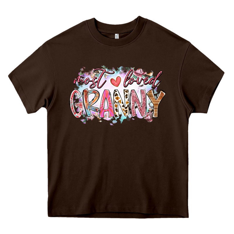 Most Loved Granny Heavy Core Tee by RacoonDesign | Teevron