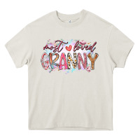 Cream most loved granny Heavy Core Tee - RacoonDesign